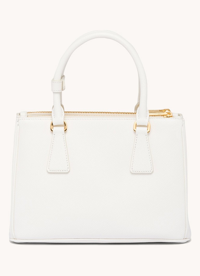Prada Galleria leather handbag with detachable shoulder strap