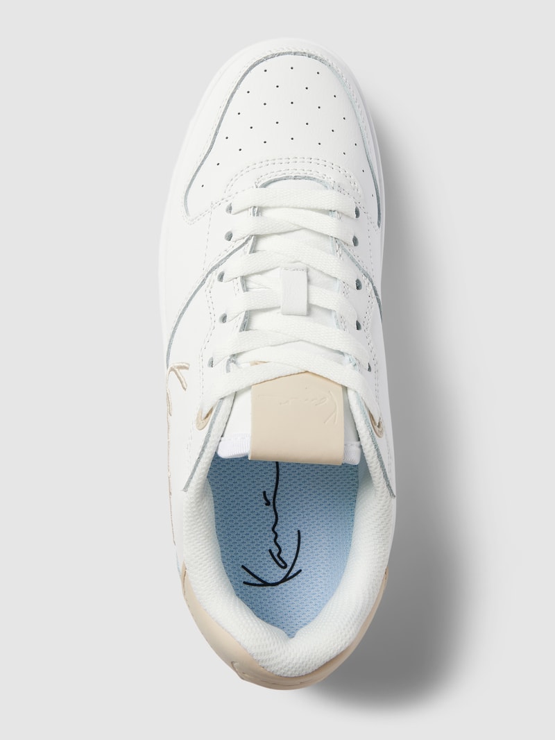 Sneaker mit Label-Details Modell '89 LOW' in weiss