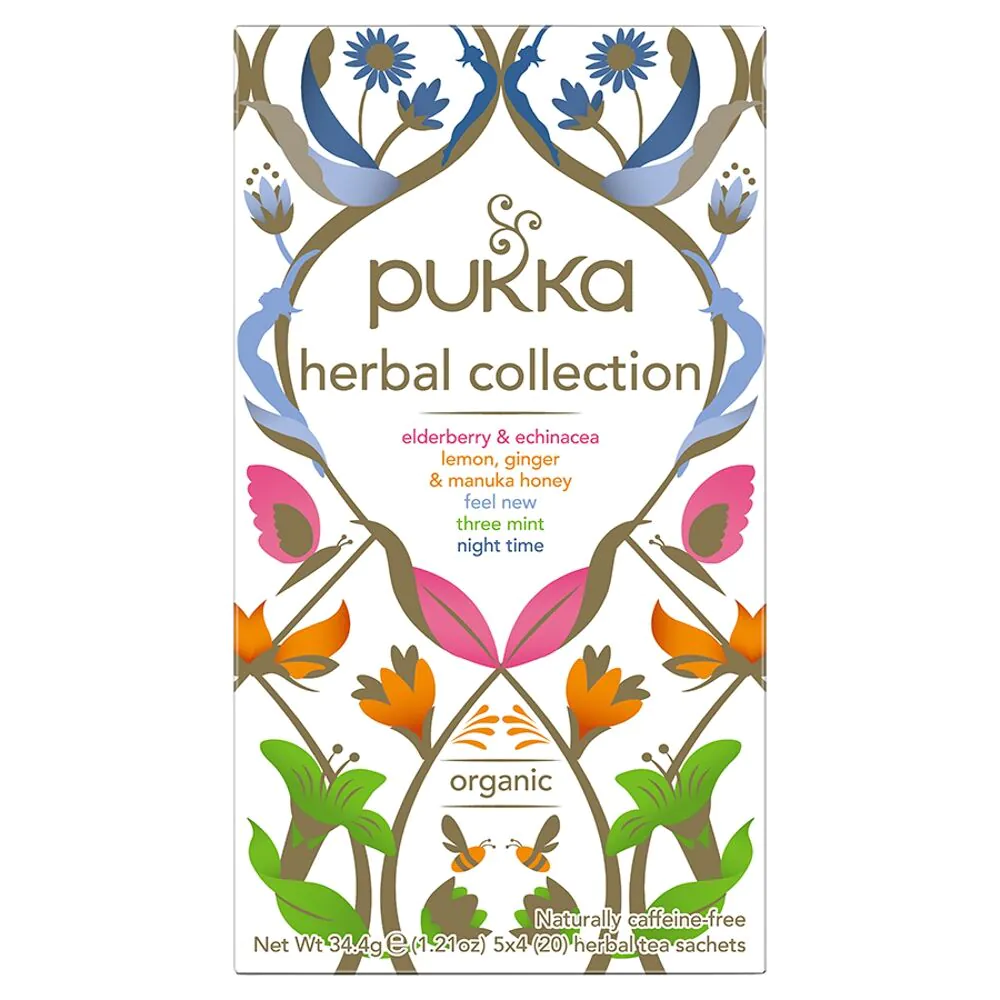 „Pukka“ ekologiškų žolelių kolekcijos mišinys, 20 pakelių