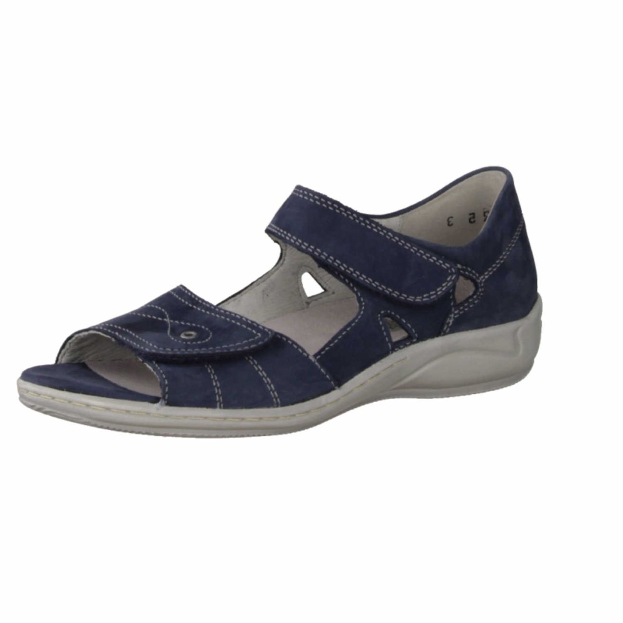 WALDLÄUFER Komfort Sandalen blau