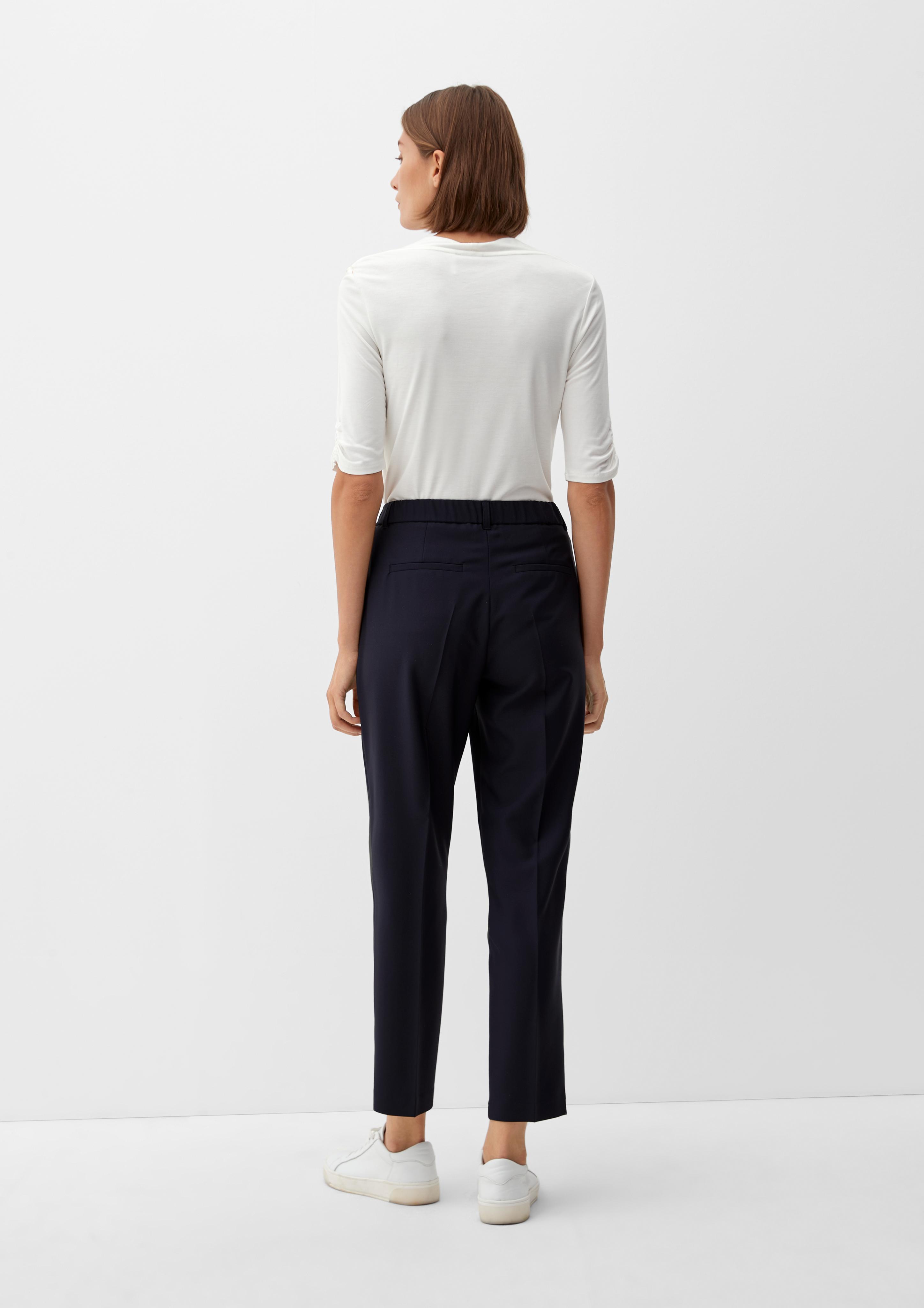 Regular: Chino aus Viskosecrêpe  2121858-5959