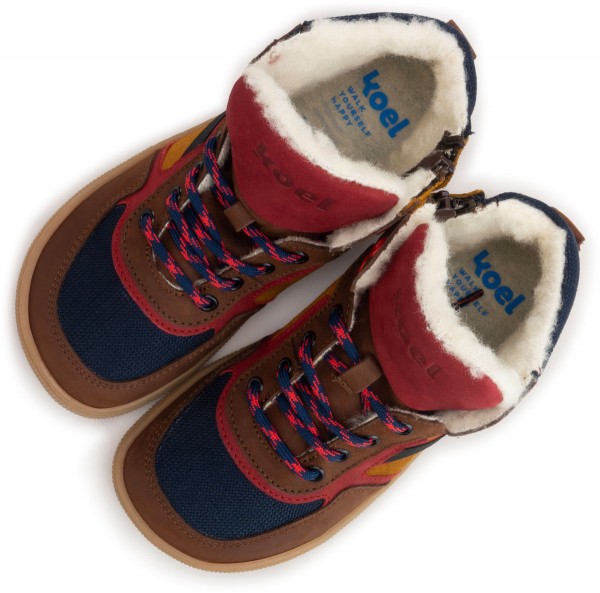 Koel bare ~ Danish MidCut Sneaker Winter ~ Chocolate
