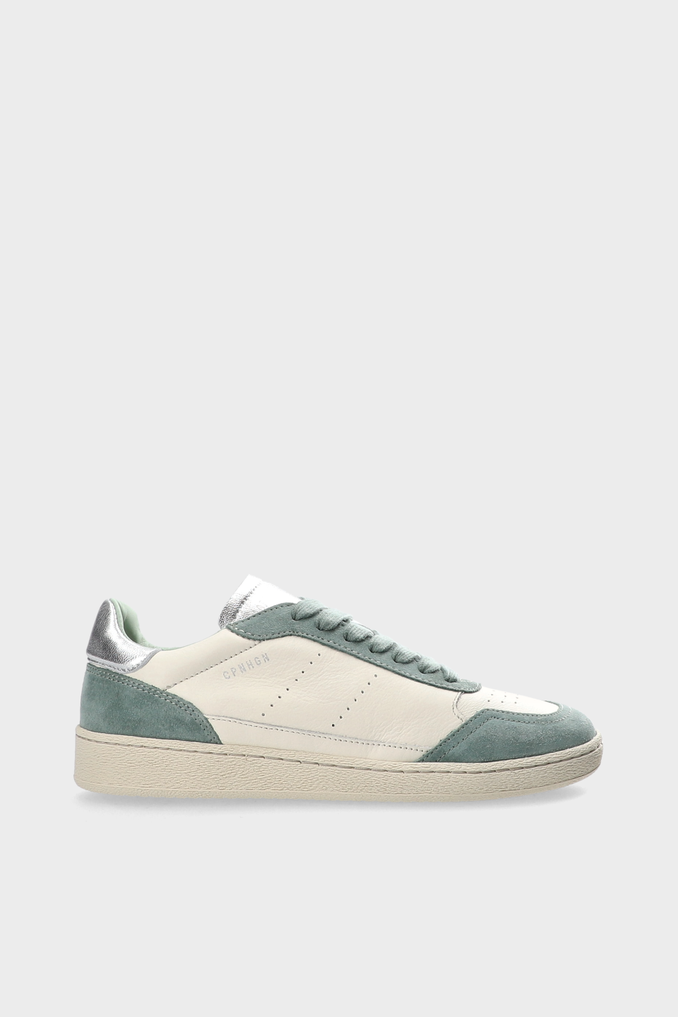 CPH255 leather mix cream/sage