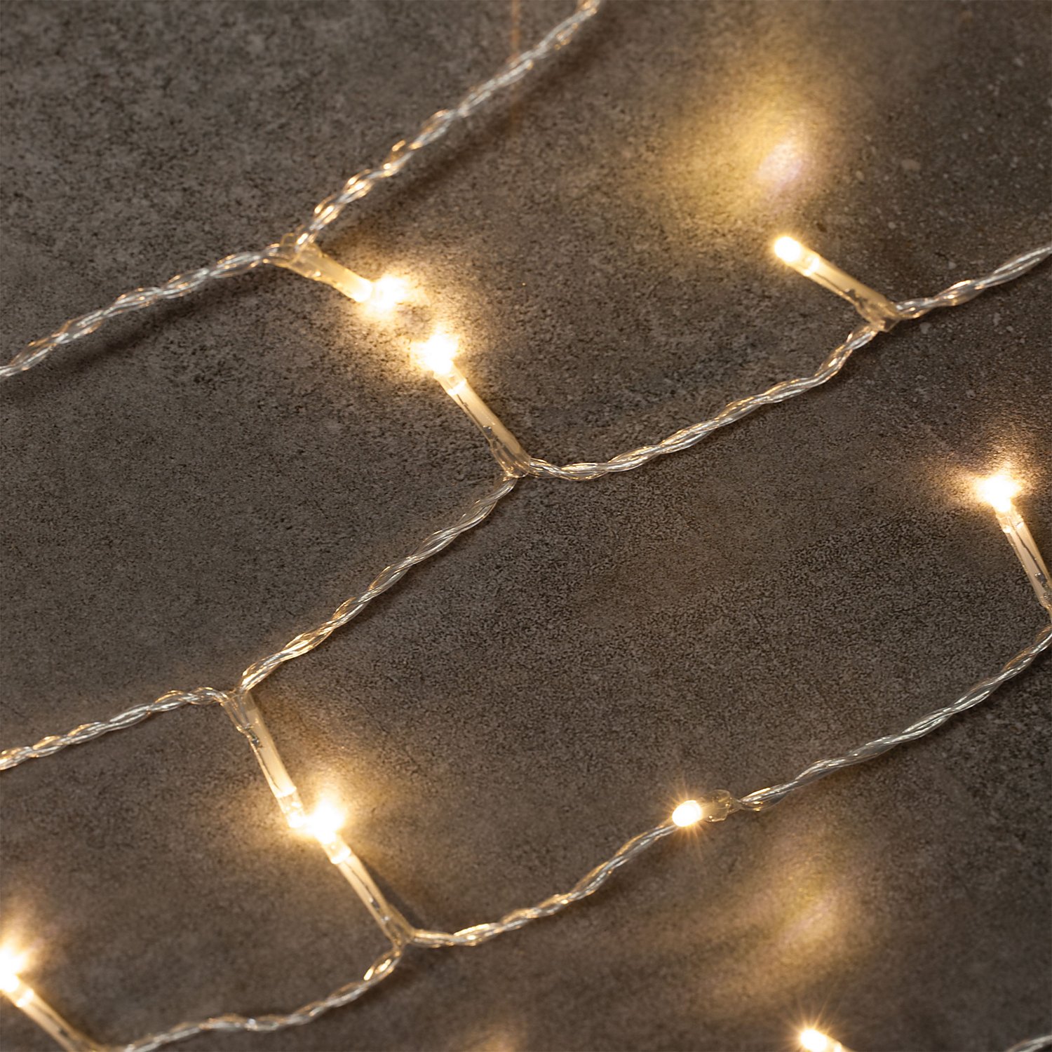 LED-Lichterkette mit Batteriekasten und Timer, 10 Birnchen