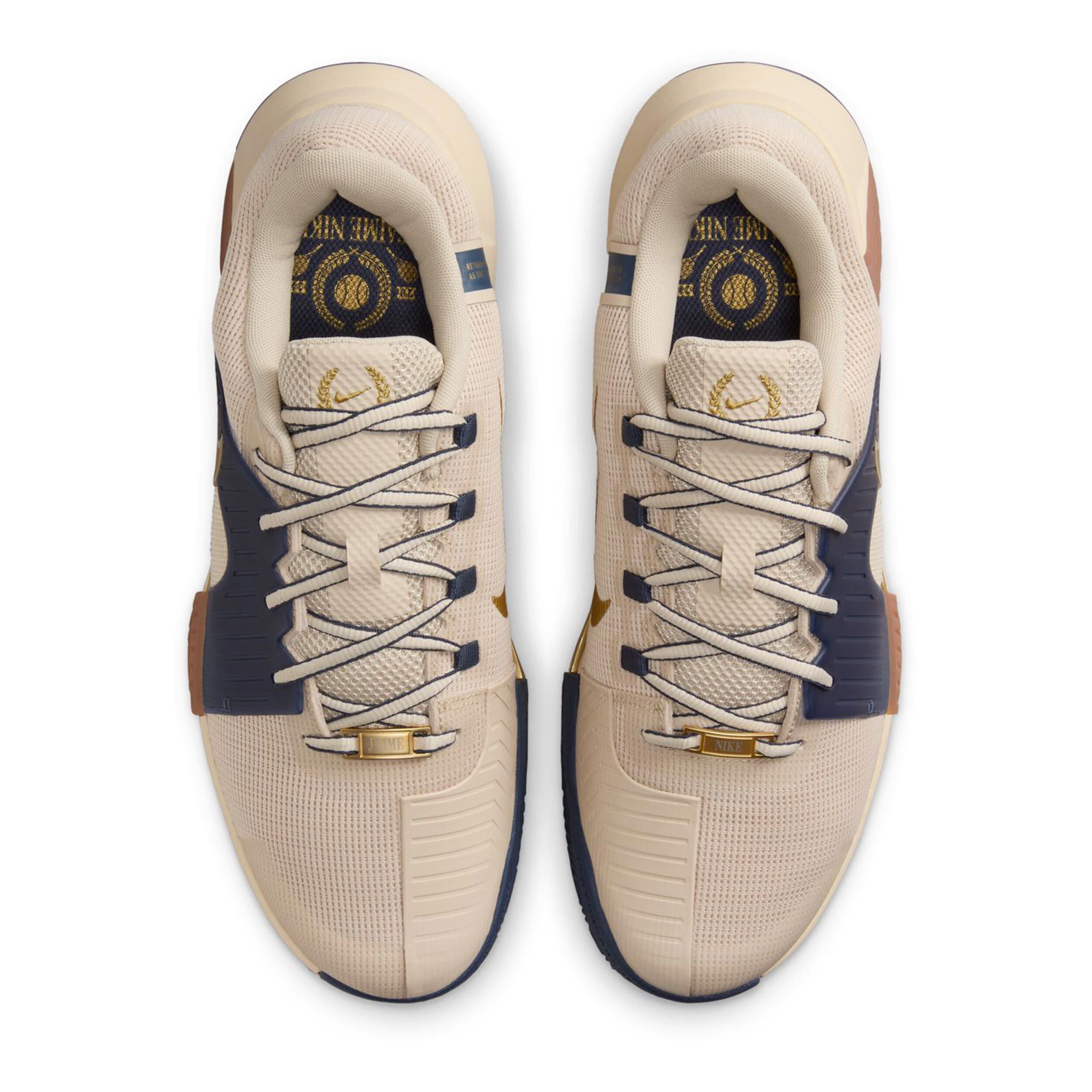 Zoom GP Challenge 1 PRM Sandplatzschuh Herren - Beige, Dunkelblau