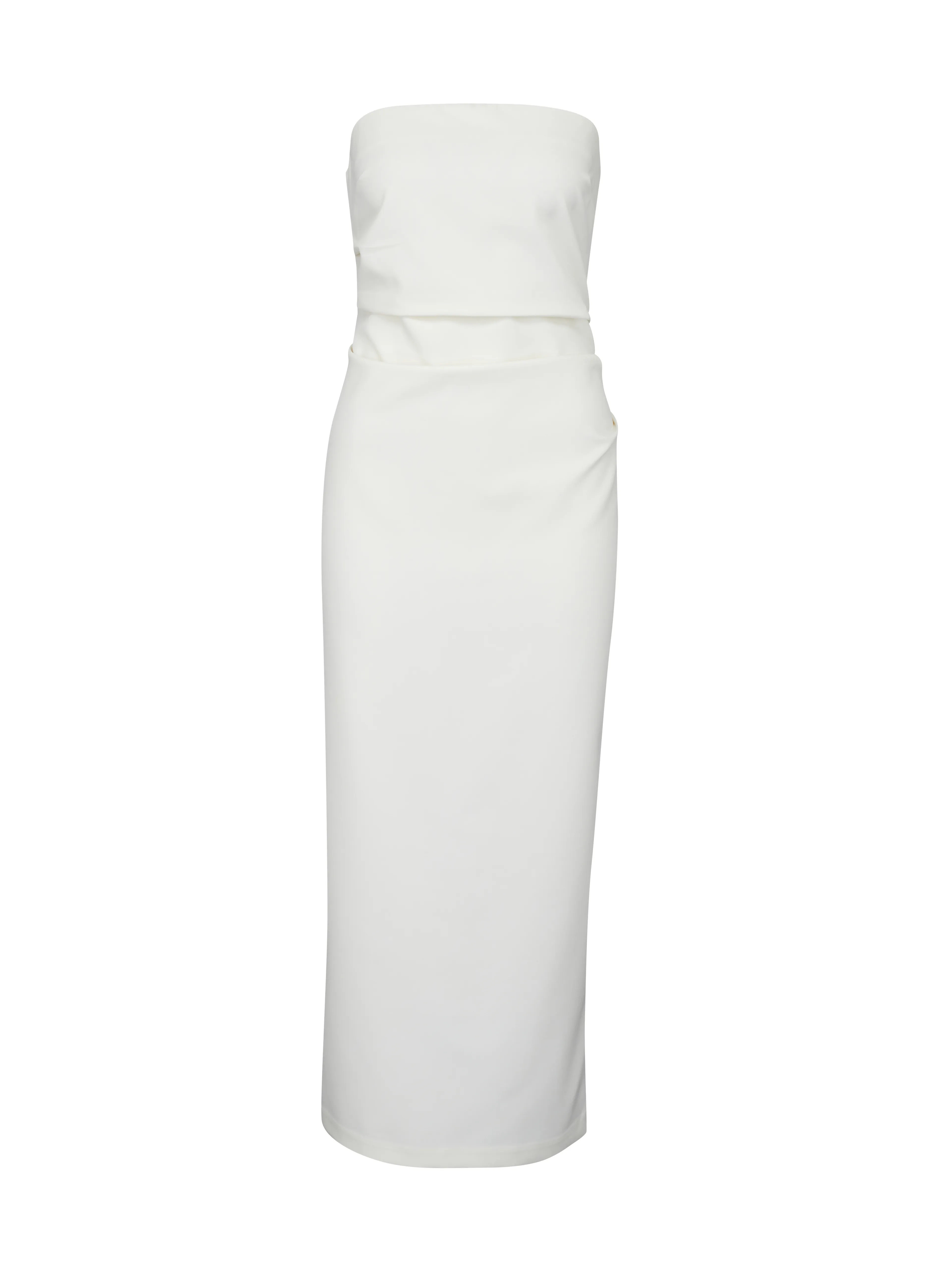Cremefarbenes Damen-Midikleid ORSAY