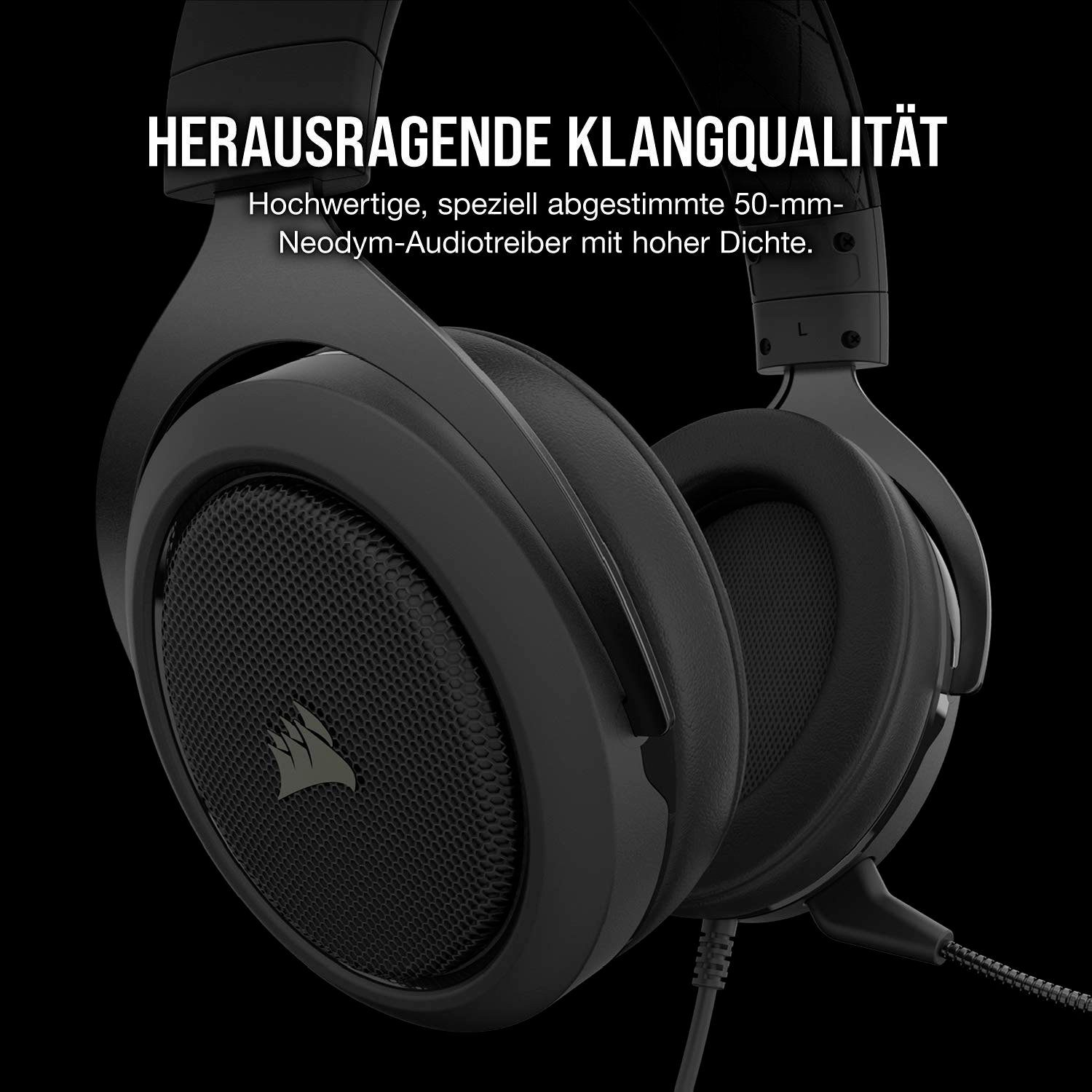 Corsair HS50 PRO Stereo Blue Gaming-Headset
