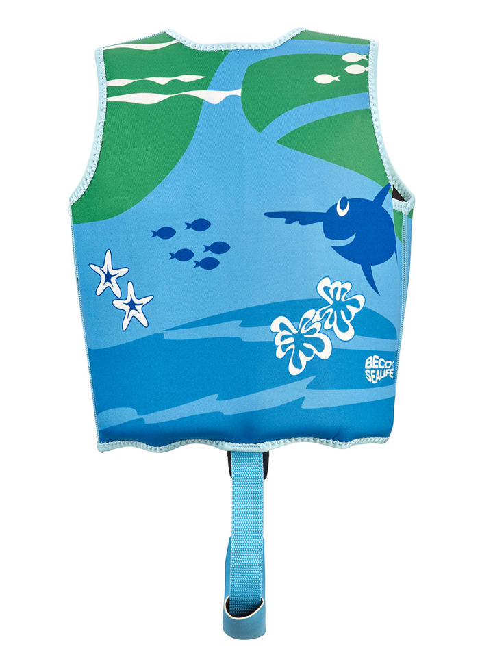 BECO the world of aquasports Schwimmweste in blau - grün günstig kaufen