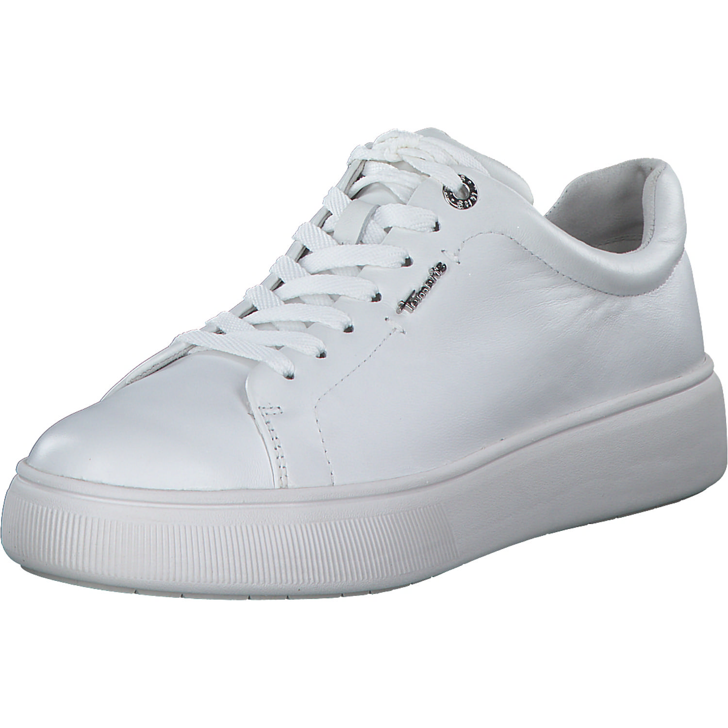 Tamaris 23736-42, Schnürschuhe, Damen, Weiß