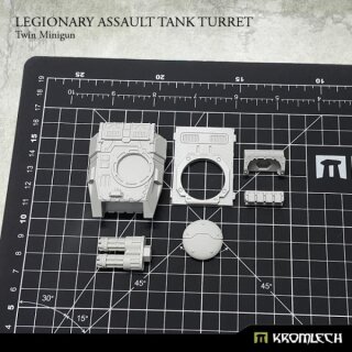 Legionary Assault Tank Turret: Twin Minigun (1)