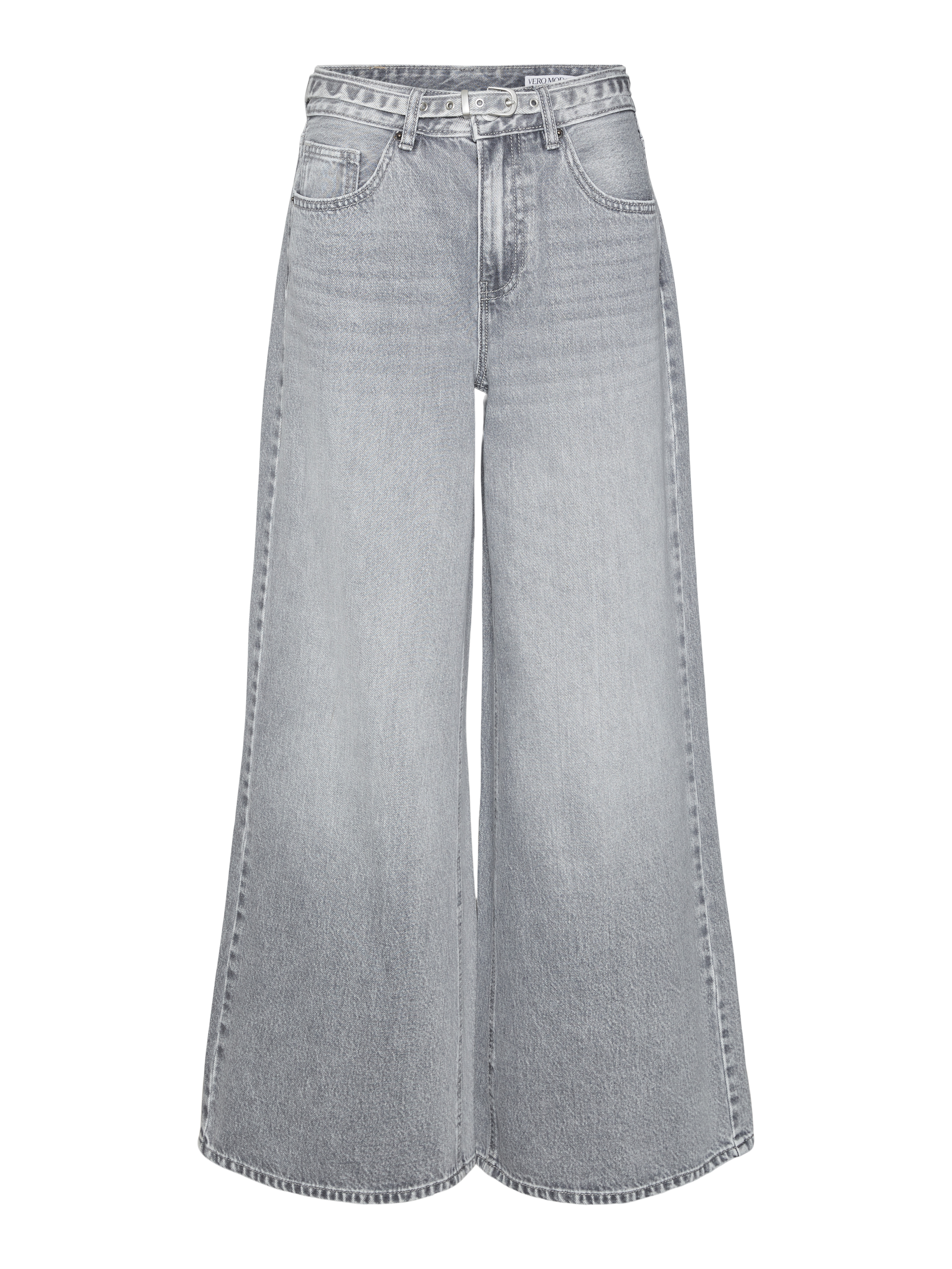 VMANNET Mittlere Taille Weiter Beinschnitt Jeans
