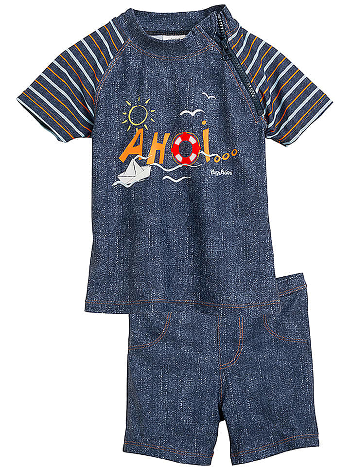 Playshoes Playshoes 2tlg. Badeoutfit in Dunkelblau 