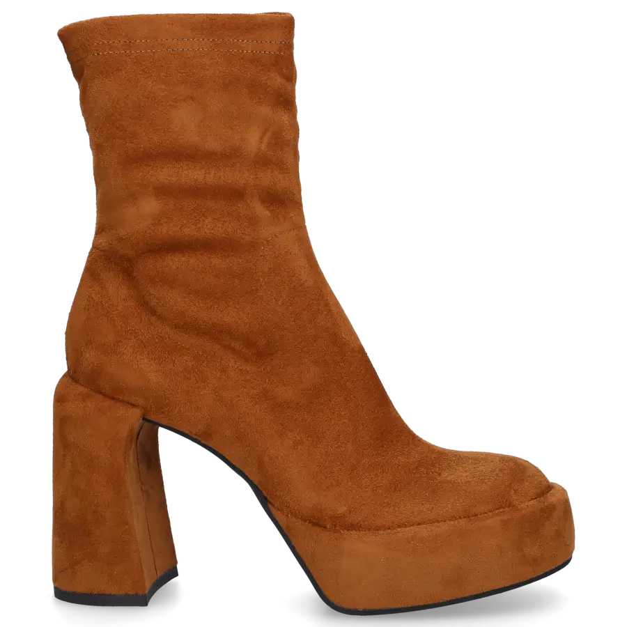 Elena Iachi - Stiefeletten E3294-1V Veloursleder - braun