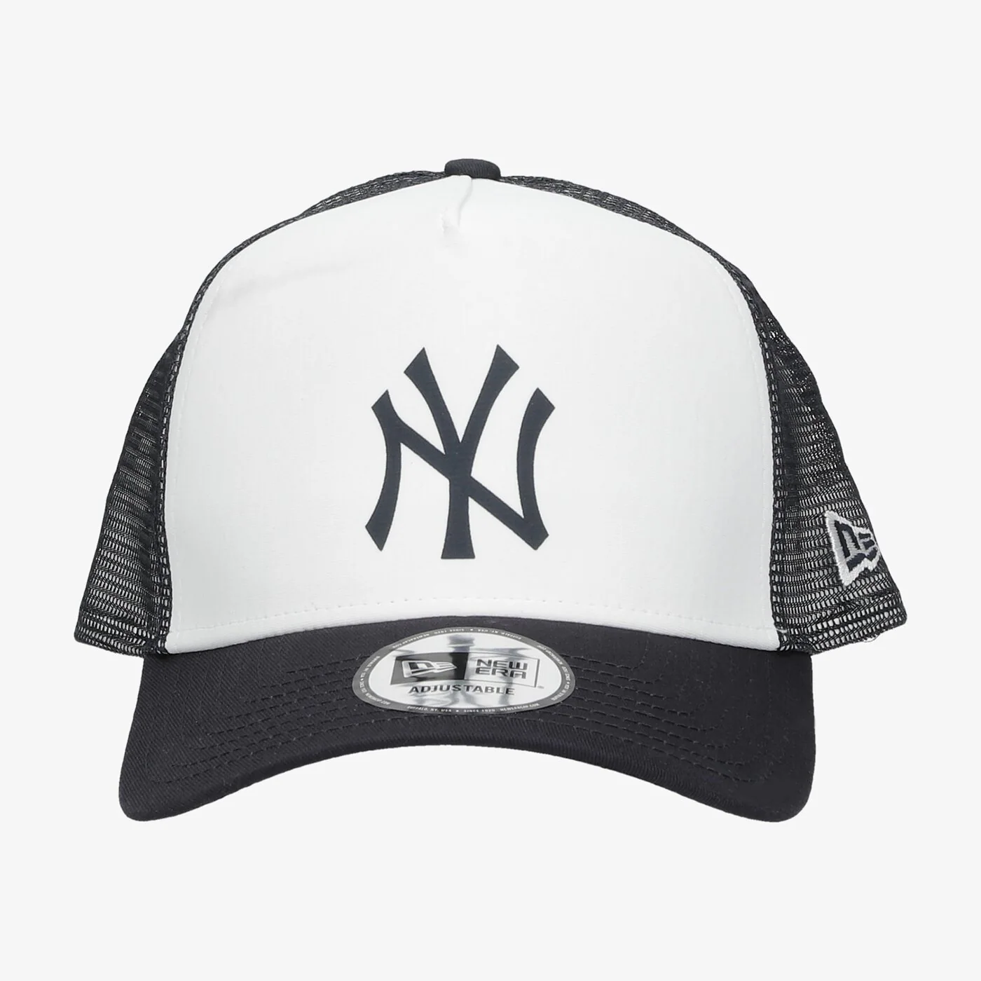 NEW ERA MÜTZE TEAM BLOCK TRUCKER NYY NEW YORK YANKEES Weiß