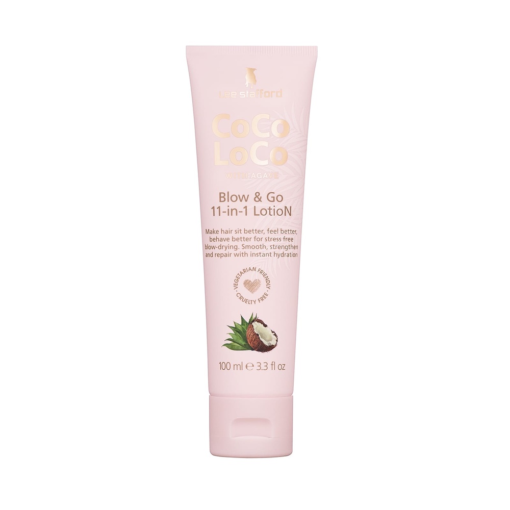 Lee Stafford Lotion 11 en 1 CoCo LoCo & Agave Blow &Go Soins capillaires