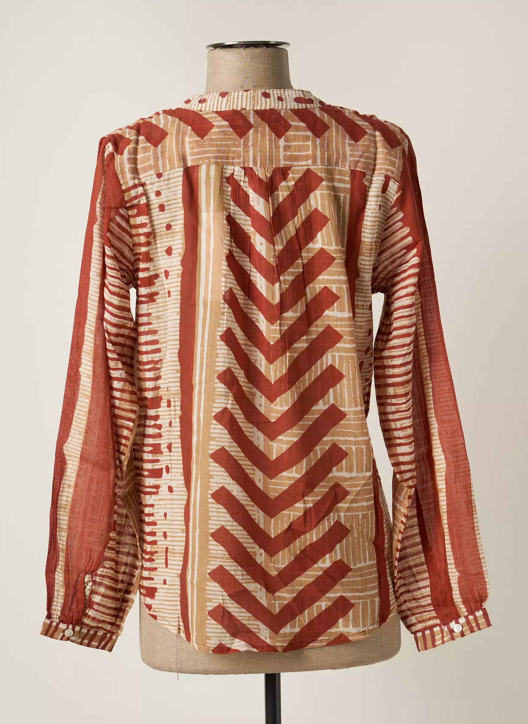 Mare Di Latte Blouses Femme couleur marron