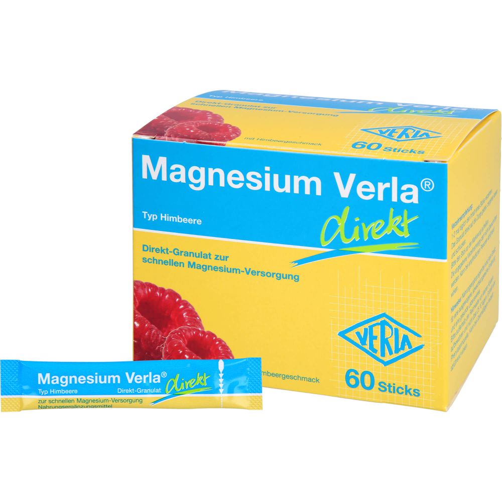 MAGNESIUM VERLA direkt Granulat Himbeere