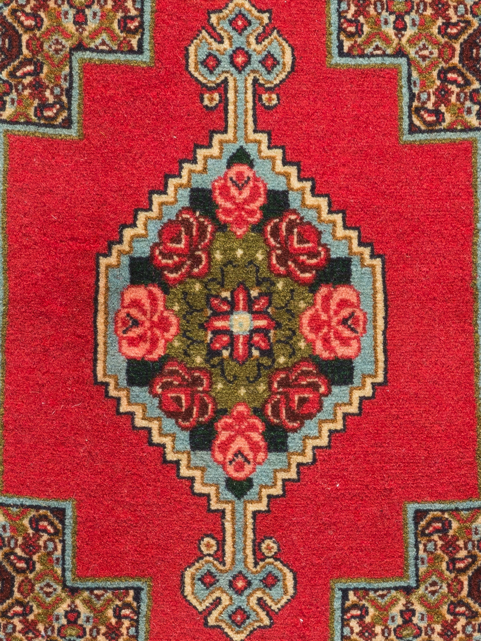 Senneh ca. 77 x 100 cm, Unikat / Einzelstück