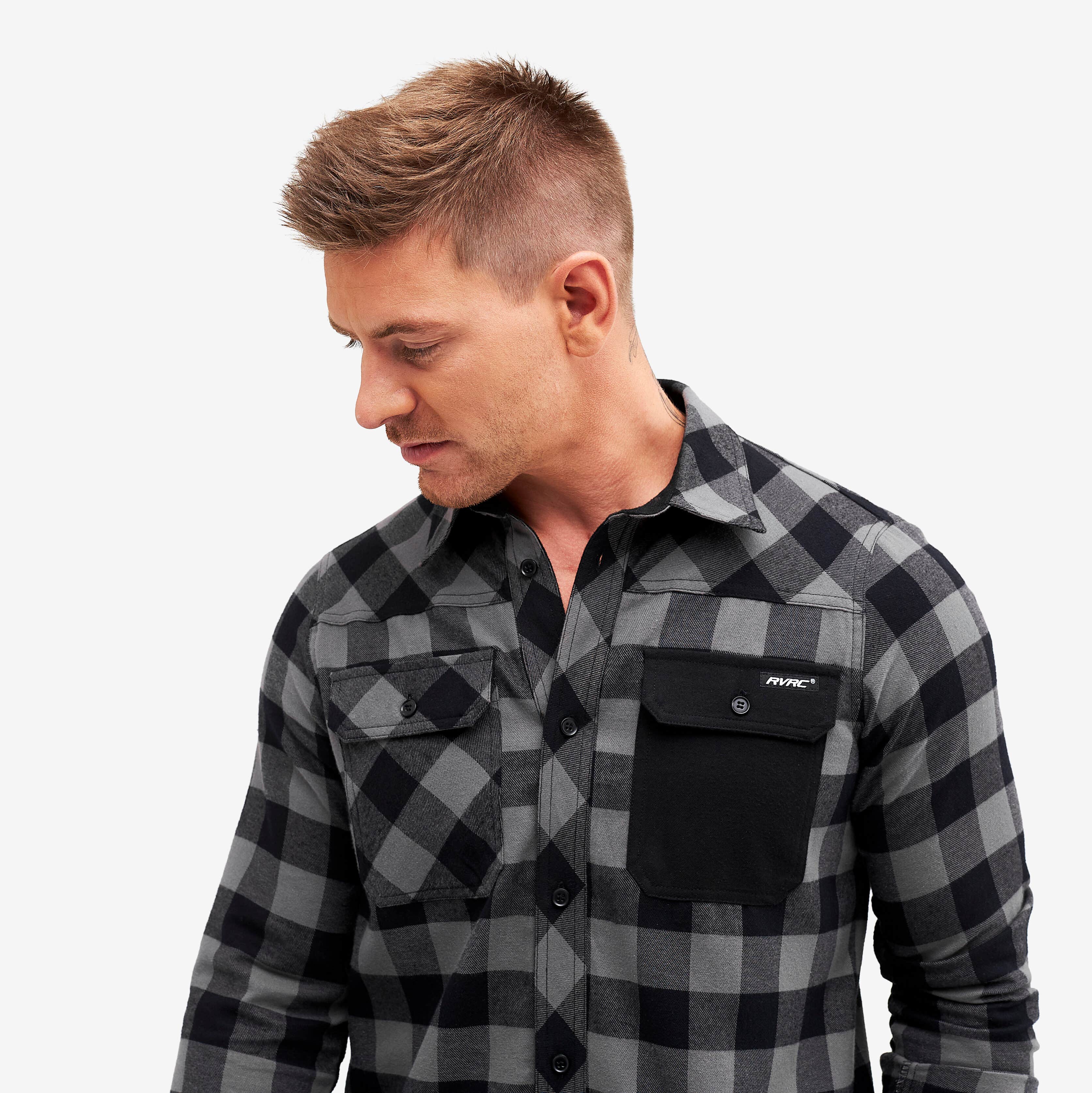 Campfire Shirt Homme Black/Anthracite