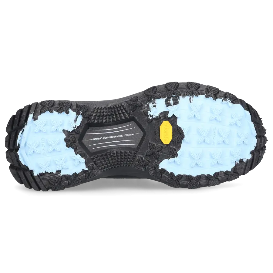 Moncler - Sneaker low TRAILGRIP LITE2 Materialmix - schwarz