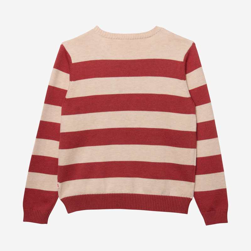 Pull garçon à rayures rouge Catimini