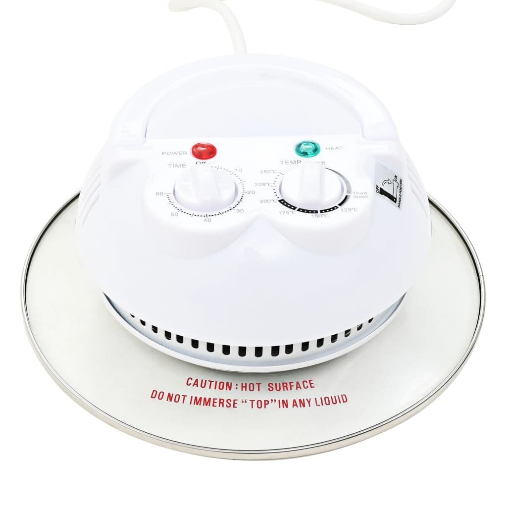 vidaXL Minibackofen Mini-Backofen Halogen-Konvektionsofen mit Erweiterungsring 800 W Minib