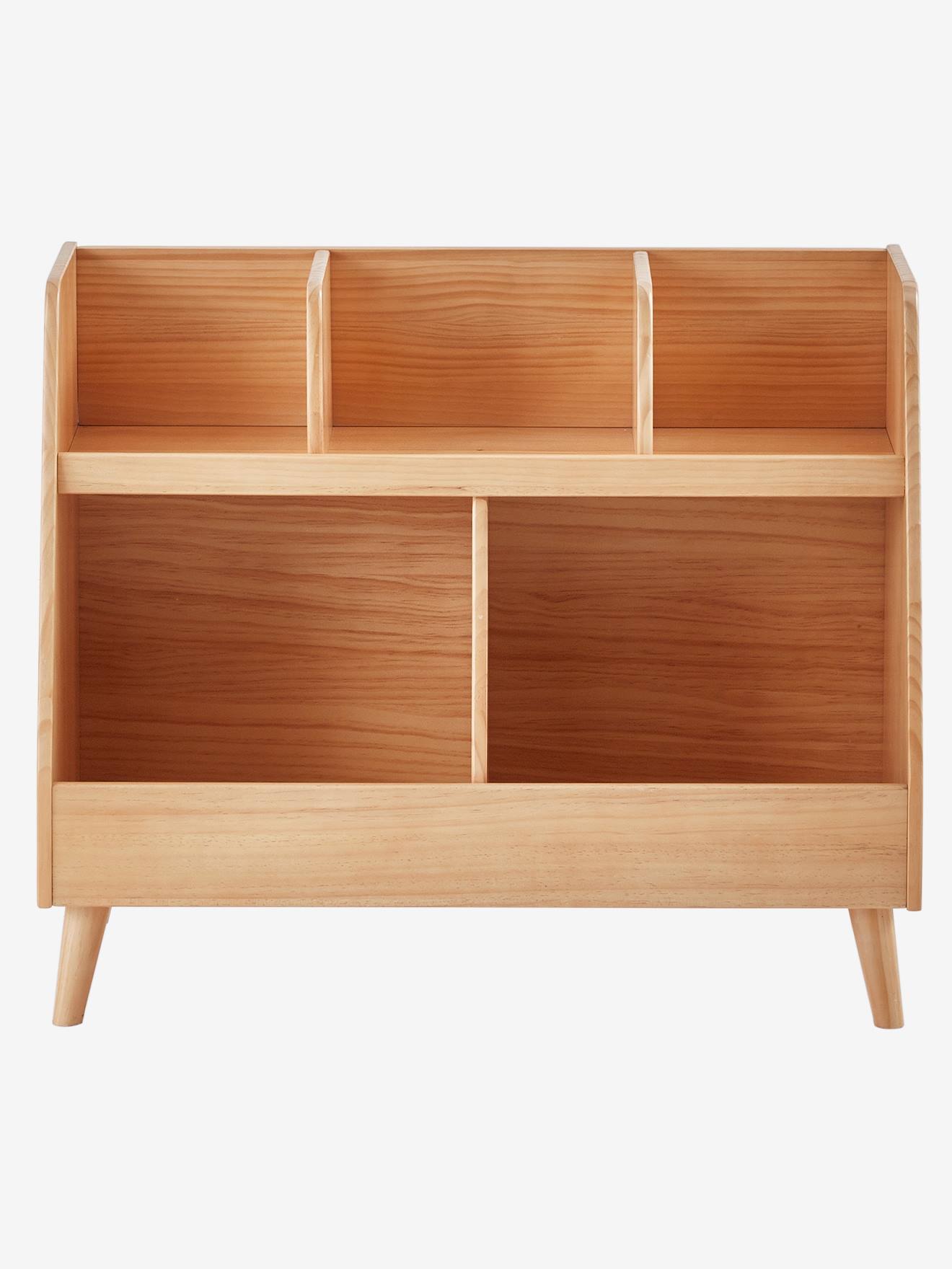 Vertbaudet Kinderzimmer Regal KONFETTI, 5 Fächer - braun