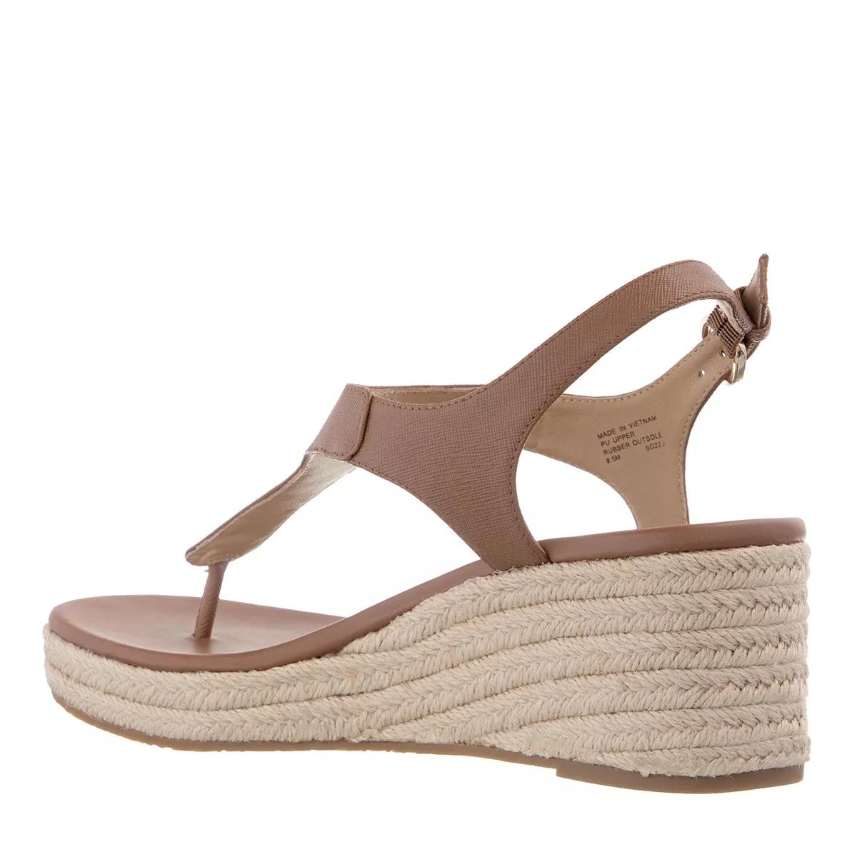 MICHAEL KORS Keilsandalen braun Espadrille