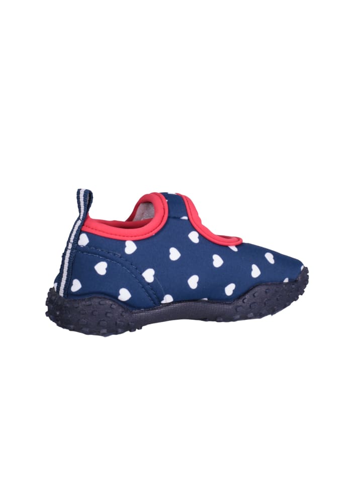 Playshoes Aqua-Schuh Herzchen in Marine günstig kaufen
