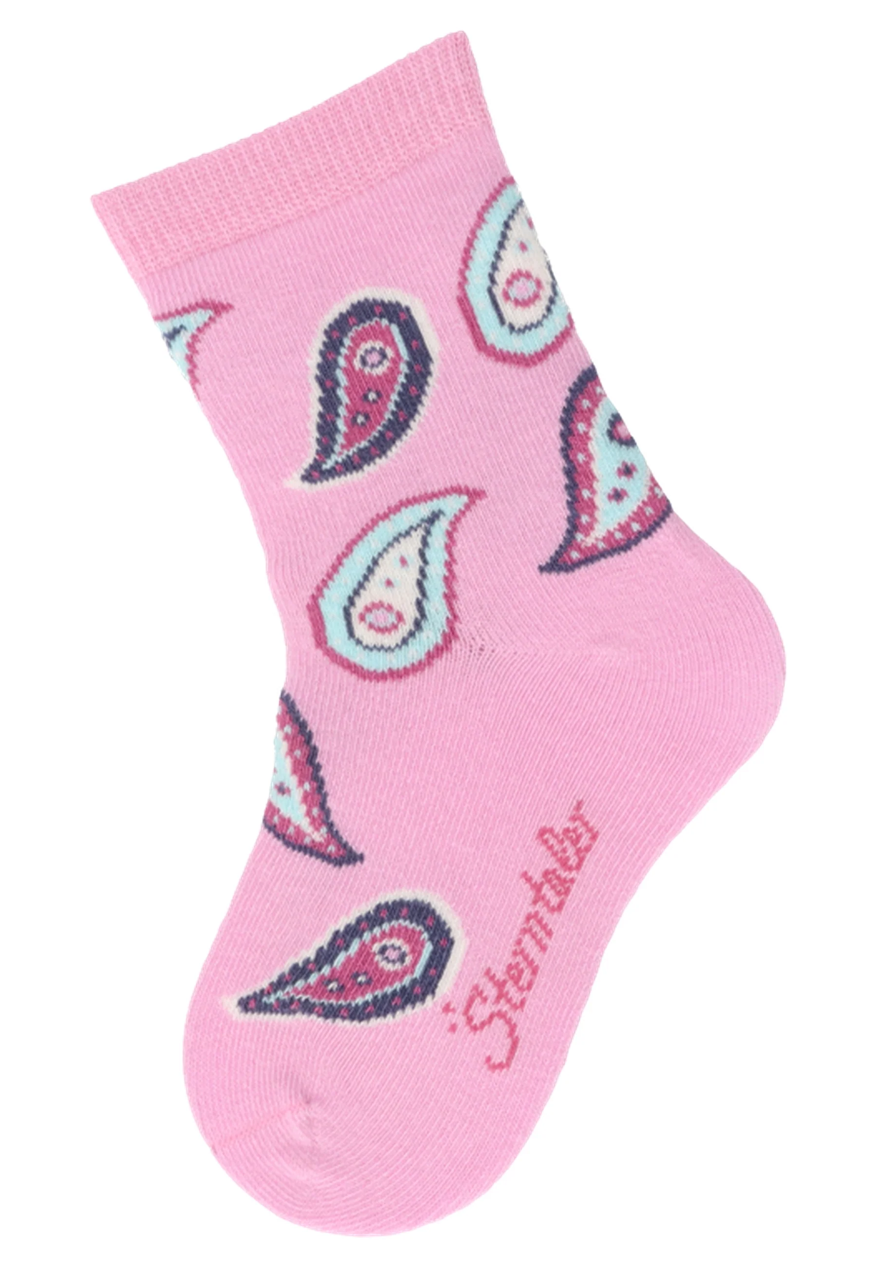 Socken im 3er Pack mit Motiv Orient in versch. Farben