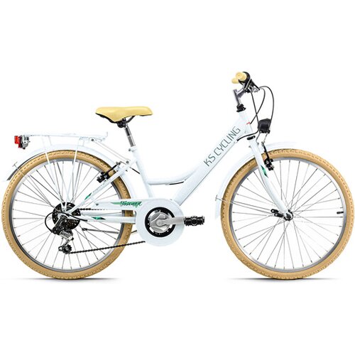 SPEZIALFAHRRAD KINDERFAHRRAD 24'' TOSCANA WEI? 6 G?NGE