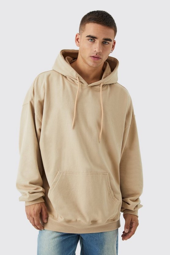 Oversize Hoodie mit Skelett-Print