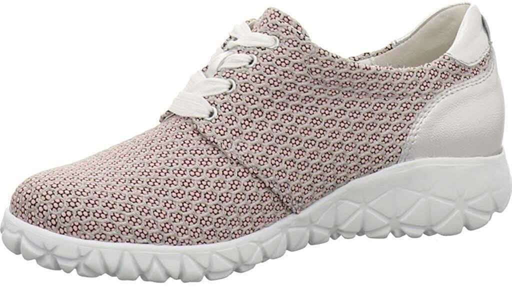 WALDLÄUFER Komfort Schnürer lila/pink havy