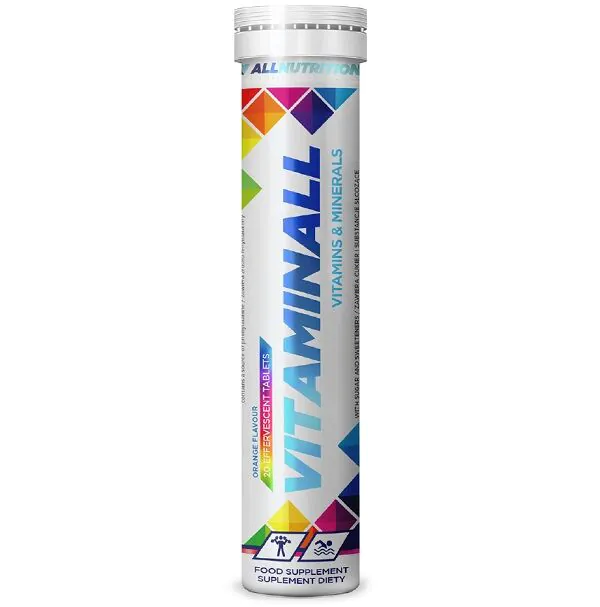 „Allnutrition Vitaminall“ vitaminai ir mineralai, putojančios tabletės