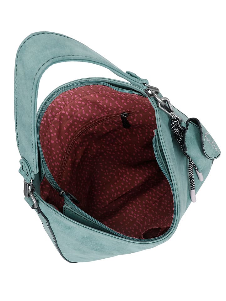 Fritzi aus Preußen Schultertasche in Türkis - (B)5 x (H)33 x (T)36 cm günstig kaufen onesize