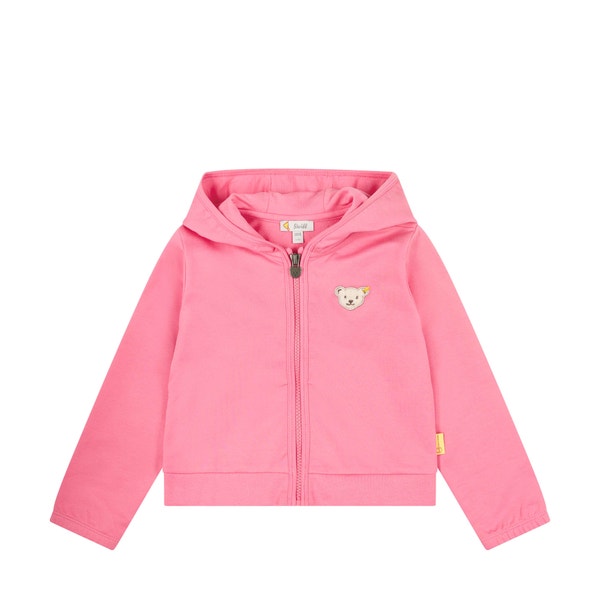Sweatjacke, pink für Mädchen