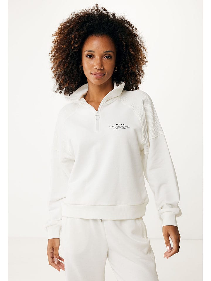 Mexx Sweatshirt in Weiß günstig kaufen