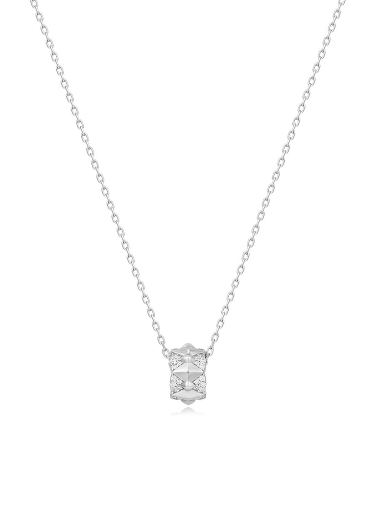 Ania Haie Geometric necklace with zirconia