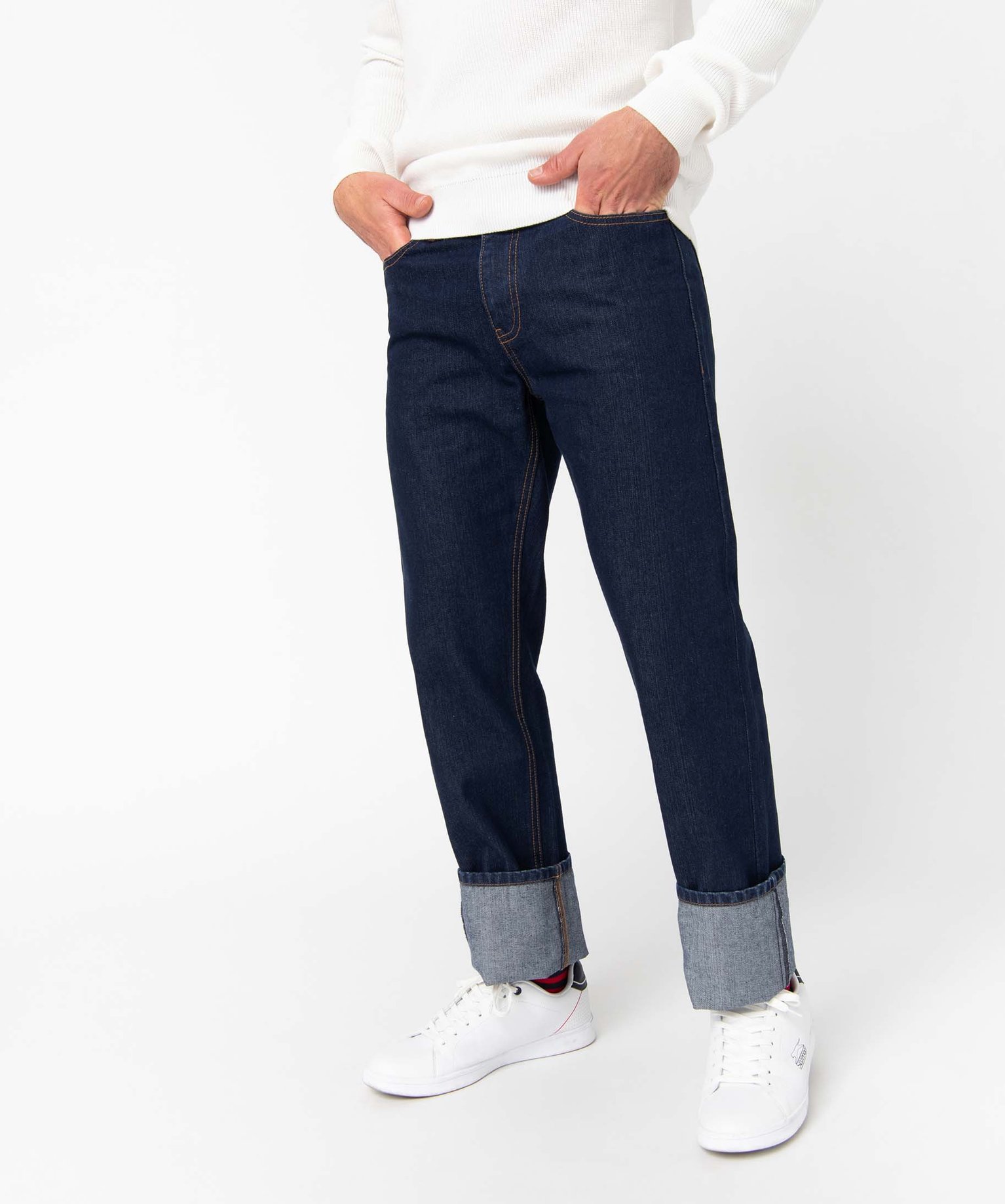 Jean homme coupe regular brut | GEMO