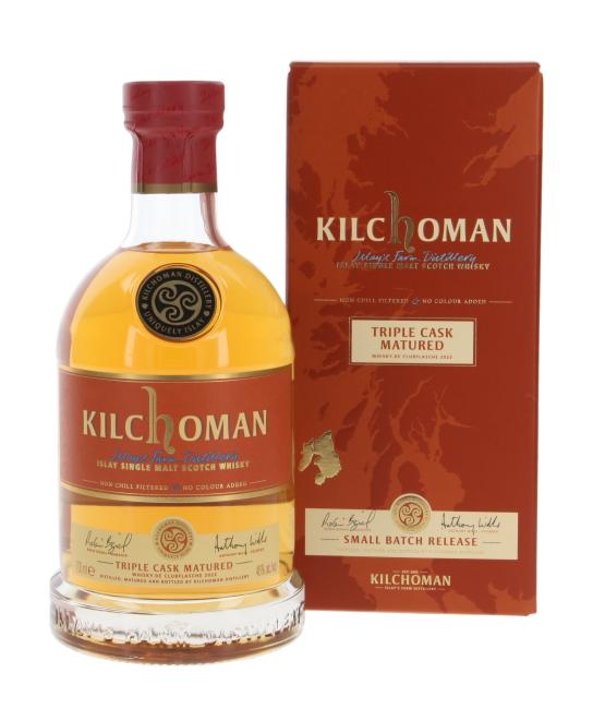 Kilchoman Triple Cask - Clubflasche 2022 ohne Clubmitgliedschaft 0,7 l·46 % vol