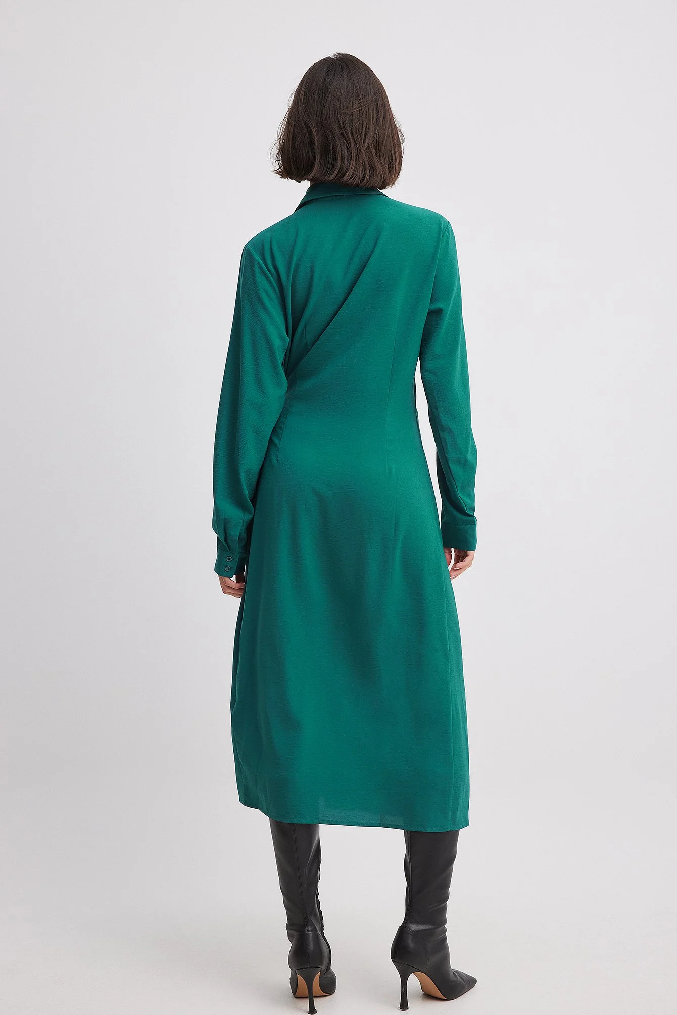 Midi-Wickelkleid