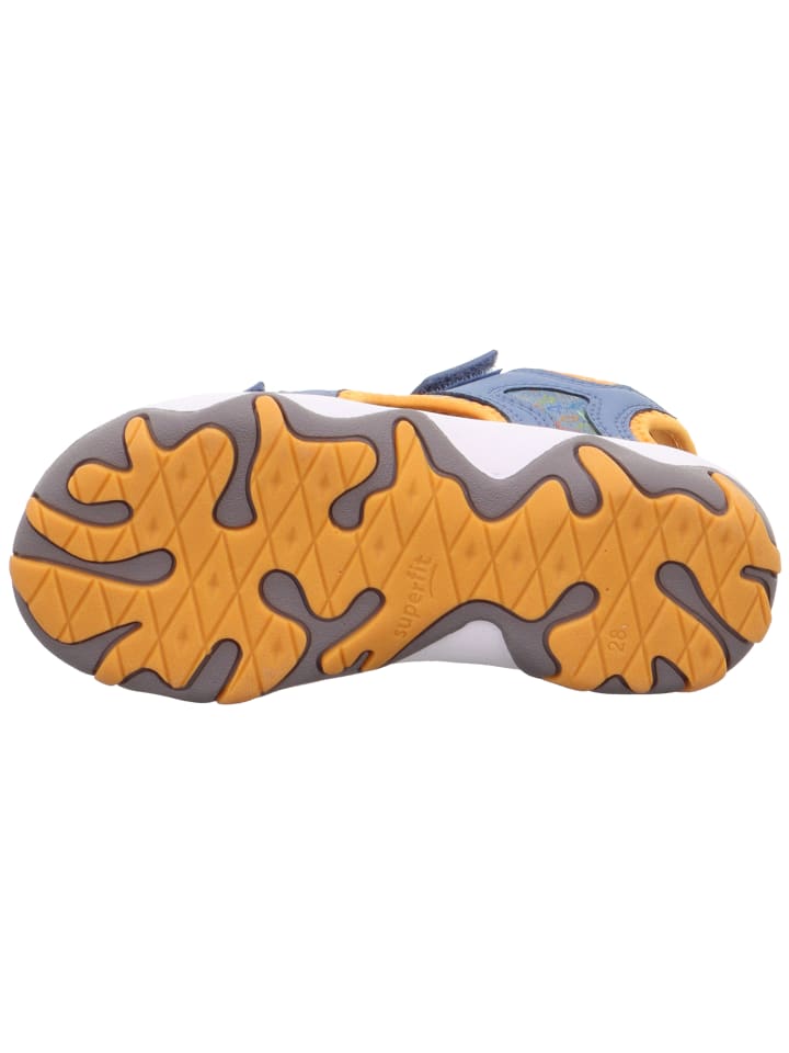 superfit Sandale MIKE 3.0 in Blau/Orange günstig kaufen 35