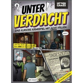 Unter Verdacht - Das kuriose Krimispiel mit acht Fällen (DE)