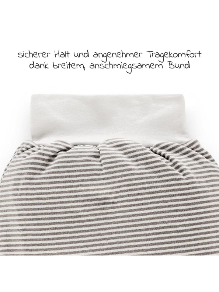 LaLoona Strampelsack Baby - Weiß-Taupe in weiss,beige günstig kaufen onesize