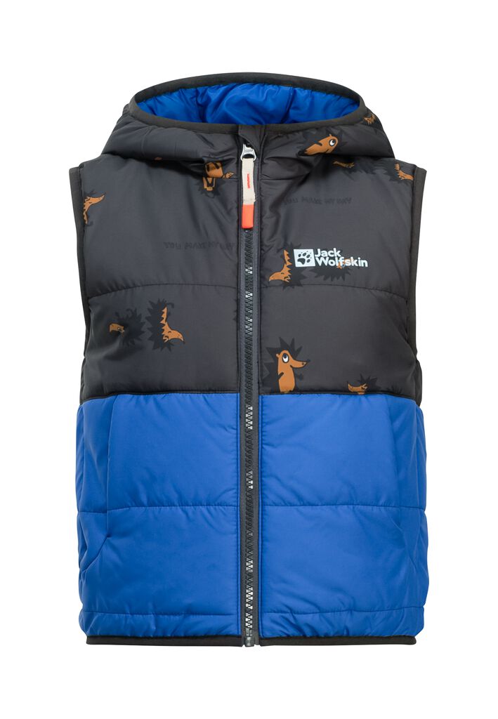 GLEELY INS HOODED VEST K Outdoor-Weste Kinder