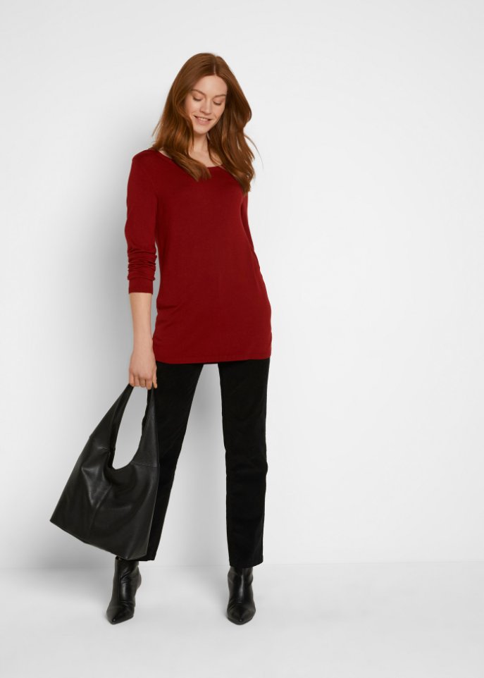 Feinstrickpullover, langarm