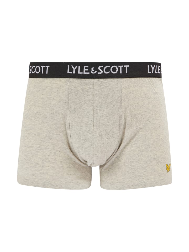 Lyle & Scott Trunks 5-Er Set in Schwarz/Weiß/Hellgrau/Dunkelgrau/Dunkelblau günstig kaufen
