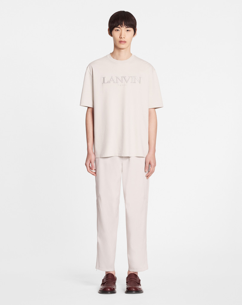 T-SHIRT CLASSIQUE BRODÉ LANVIN PARIS