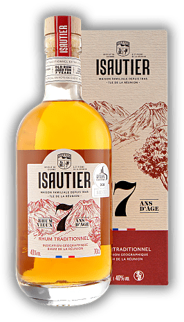 Isautier Rhum Vieux 7 Years Isautier Rhum Vieux 7 Years Gereifter Rum mit überschwänglichen Aromen. Alter 7 J. - 0,7	 Liter - Vol 40%