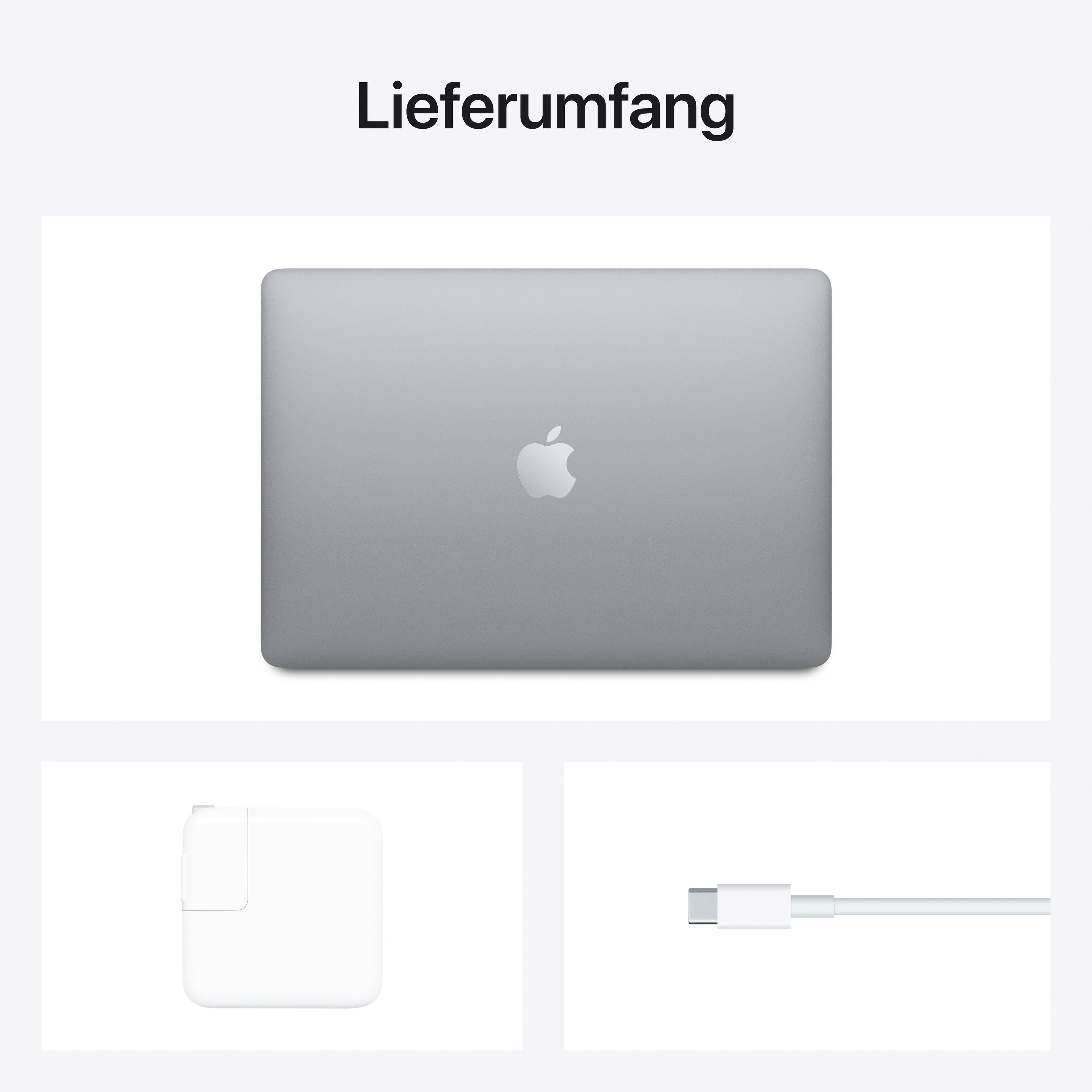 Apple MacBook Air Notebook (33,78 cm/13,3 Zoll, Apple M1, M1, 512 GB SSD, 8-core CPU)